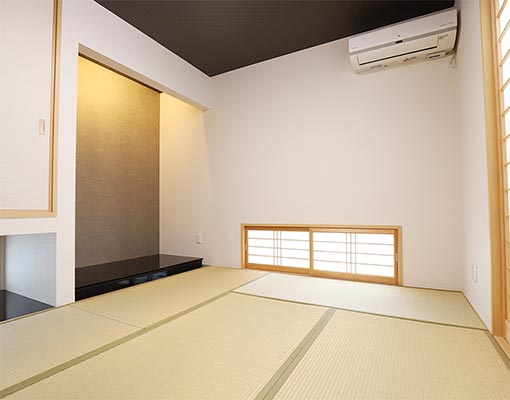 こだわりが詰まった離れの和室
