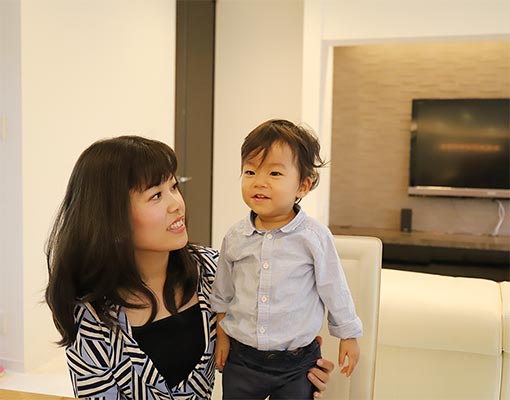 一年中、快適な部屋は子育てにも安心